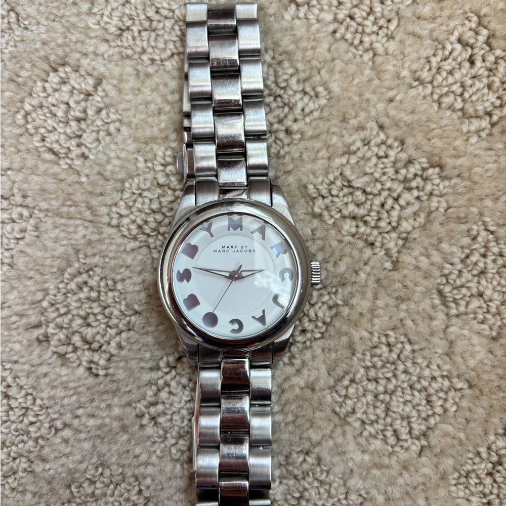 Marc Jacobs Silver Watch